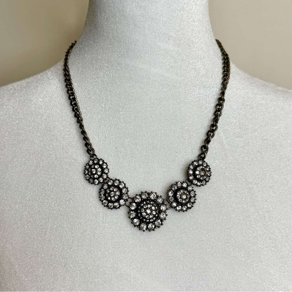 Antique-Style Rhinestone Necklace / BUNDLE ME!  ANY 3 NECKLACES FOR $30!